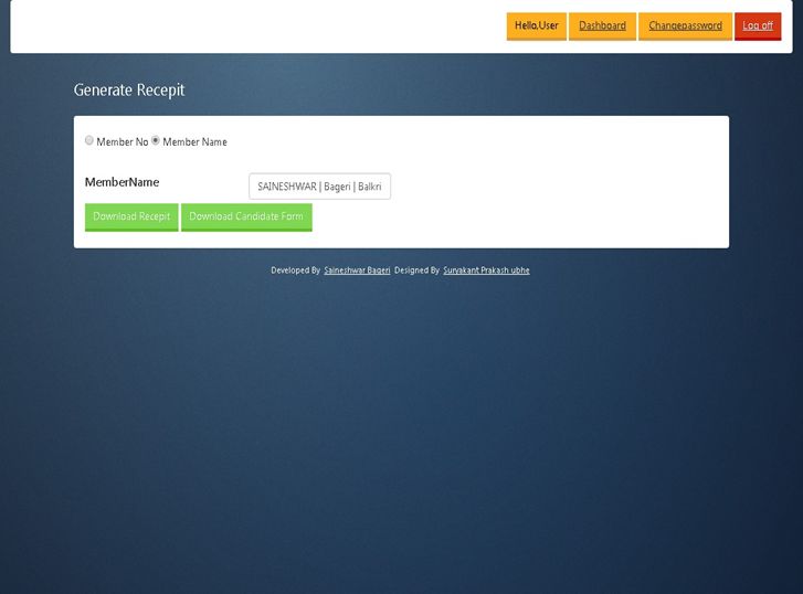 Candidate Declaration Form